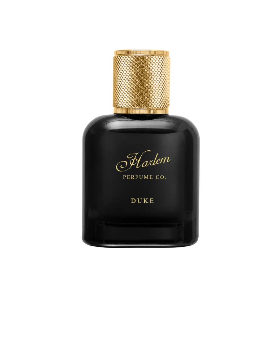 This is an image of our 50 mL charcoal grey Duke Perfume